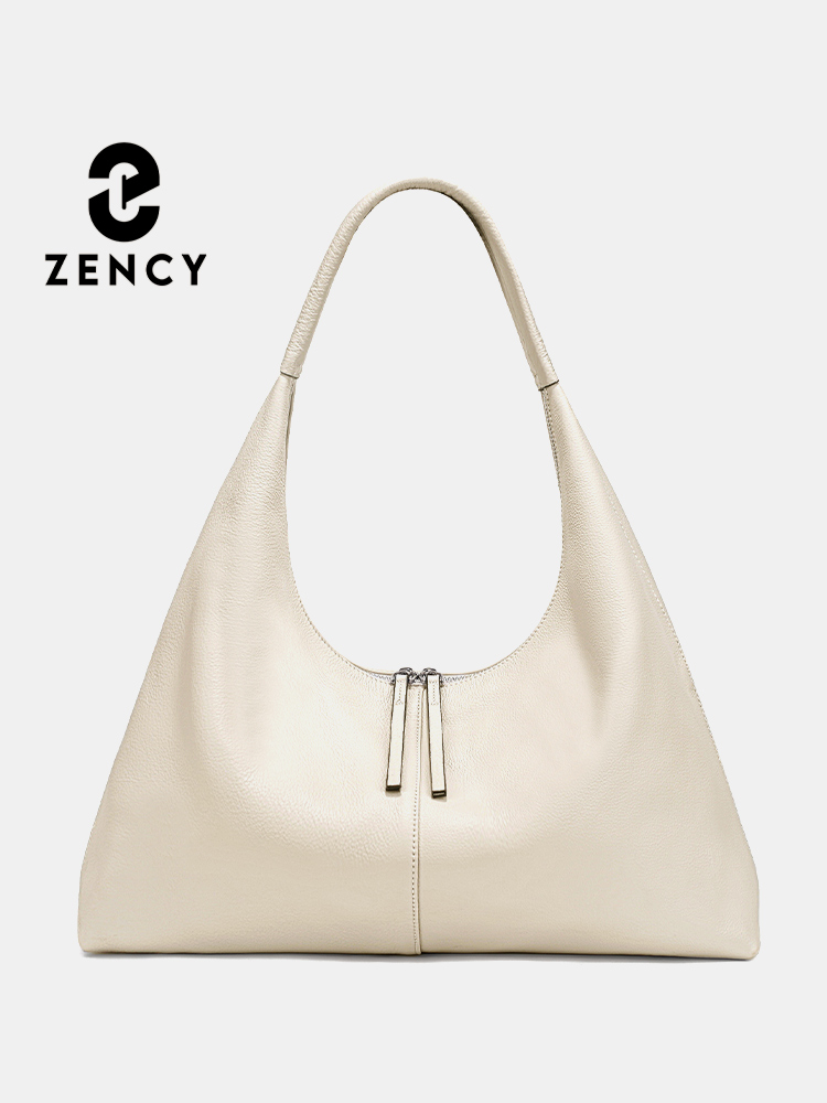 Women'S Tote Bags Designer - Zency レディース 本革 ホーボーバッグ デザイナーワーキングトート 大型ショルダーバッグ