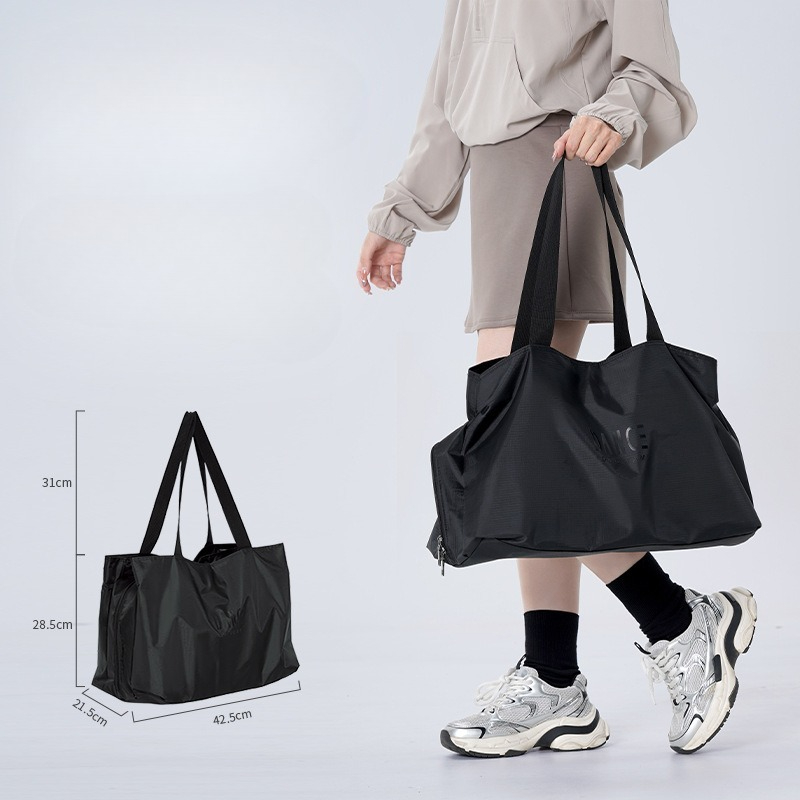Women'S Yoga Bags - 防水ダンストートバッグ、乾湿分離大容量バレエトートバッグ、ジムヨガ旅行ワークアウトバッグ（男女兼用）