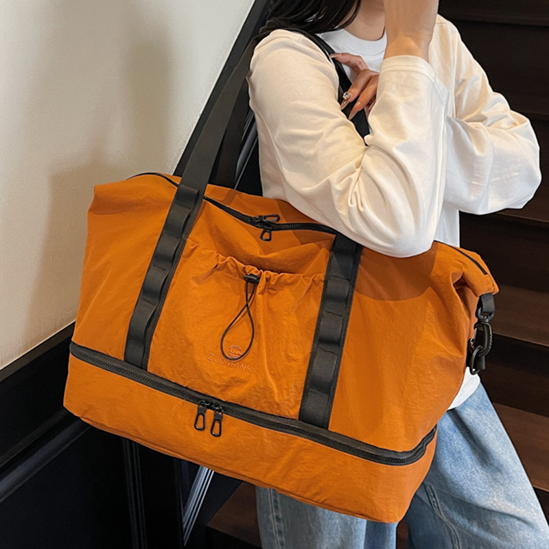 大容量トラベルダッフルバッグ、独立したシューズコンパートメン - Women'S Yoga Bags のレビューと価格
