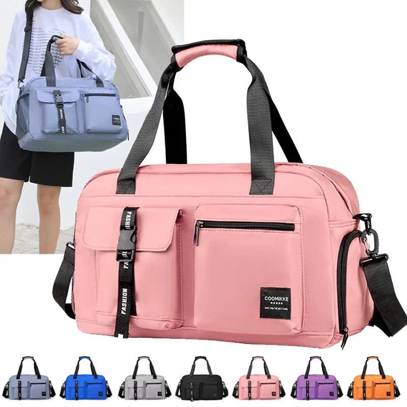 大型フィットネスバッグスポーツハンドバッグ女性ドライウェット - Women'S Yoga Bags のレビューと価格