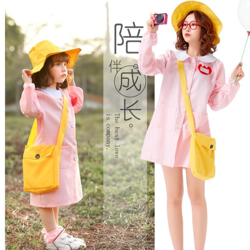 素敵な日本の幼稚園制服スーツ親子コスプレ衣装ドレスバッグ帽子 - Women'S Japanese Bags のレビューと価格