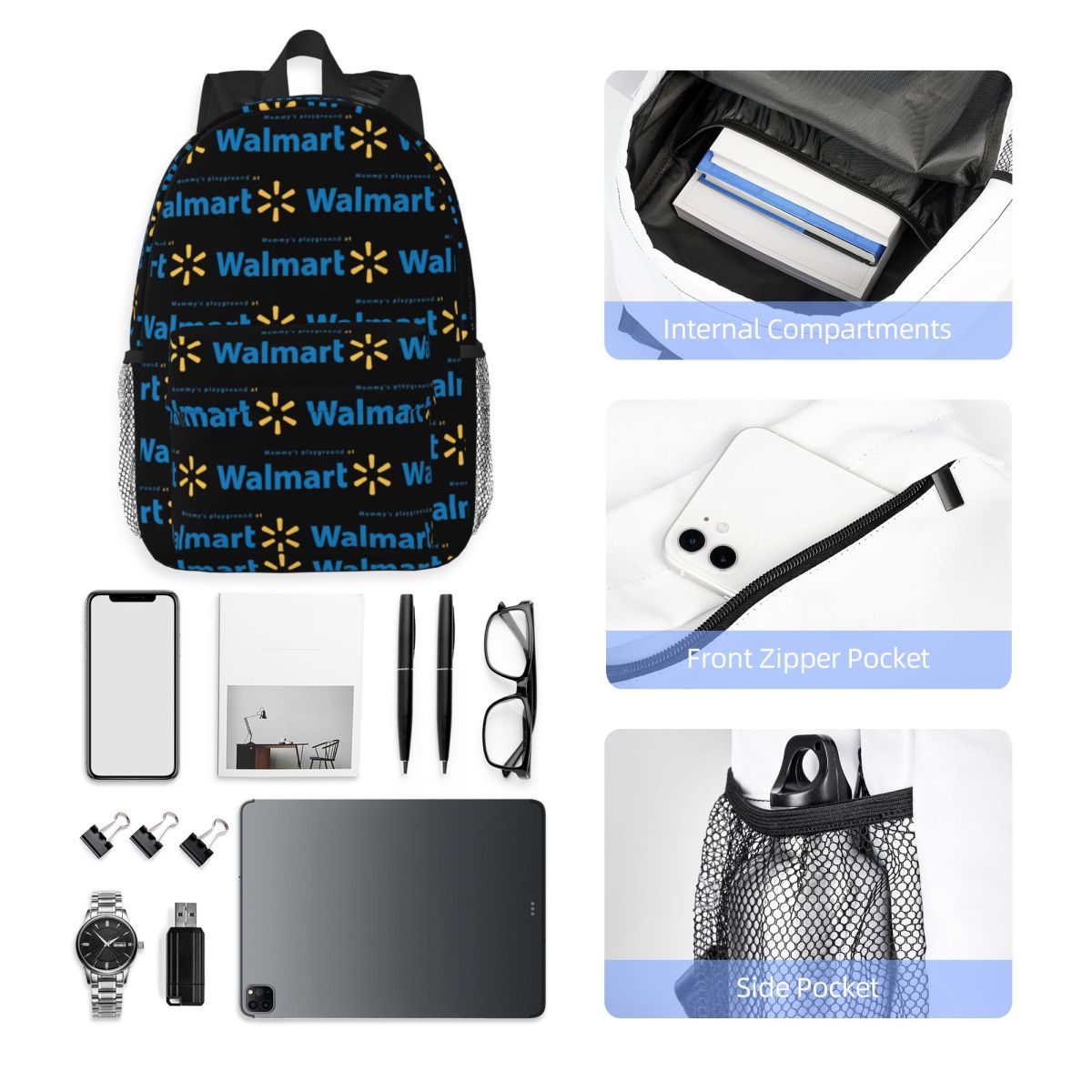 ウォルマート バックパック 学生 男の子 女の子 ブックバッ - Women Bags Walmart のレビューと価格