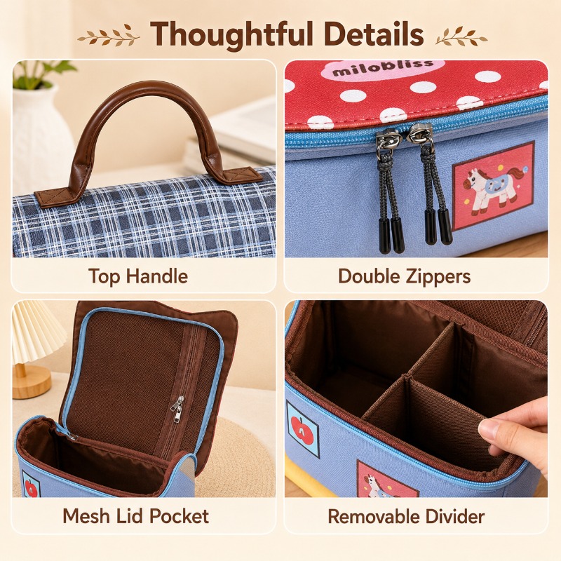 かわいい馬の化粧バッグ防水レザーポータブル化粧品オーガナイザ - Women Vanity Bags のレビューと価格