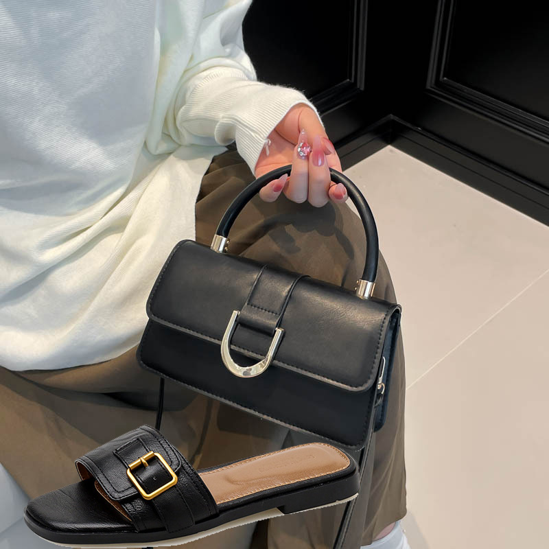 女性の夏の新しいレトロスクエアヘッドプラスサイズベルトバック - Women'S Retro Bags のレビューと価格