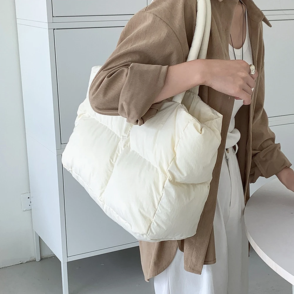 女性用キルティングコットンバッグ,パッド入り,大きなキルティ - Women'S Tote Bags Designer のレビューと価格