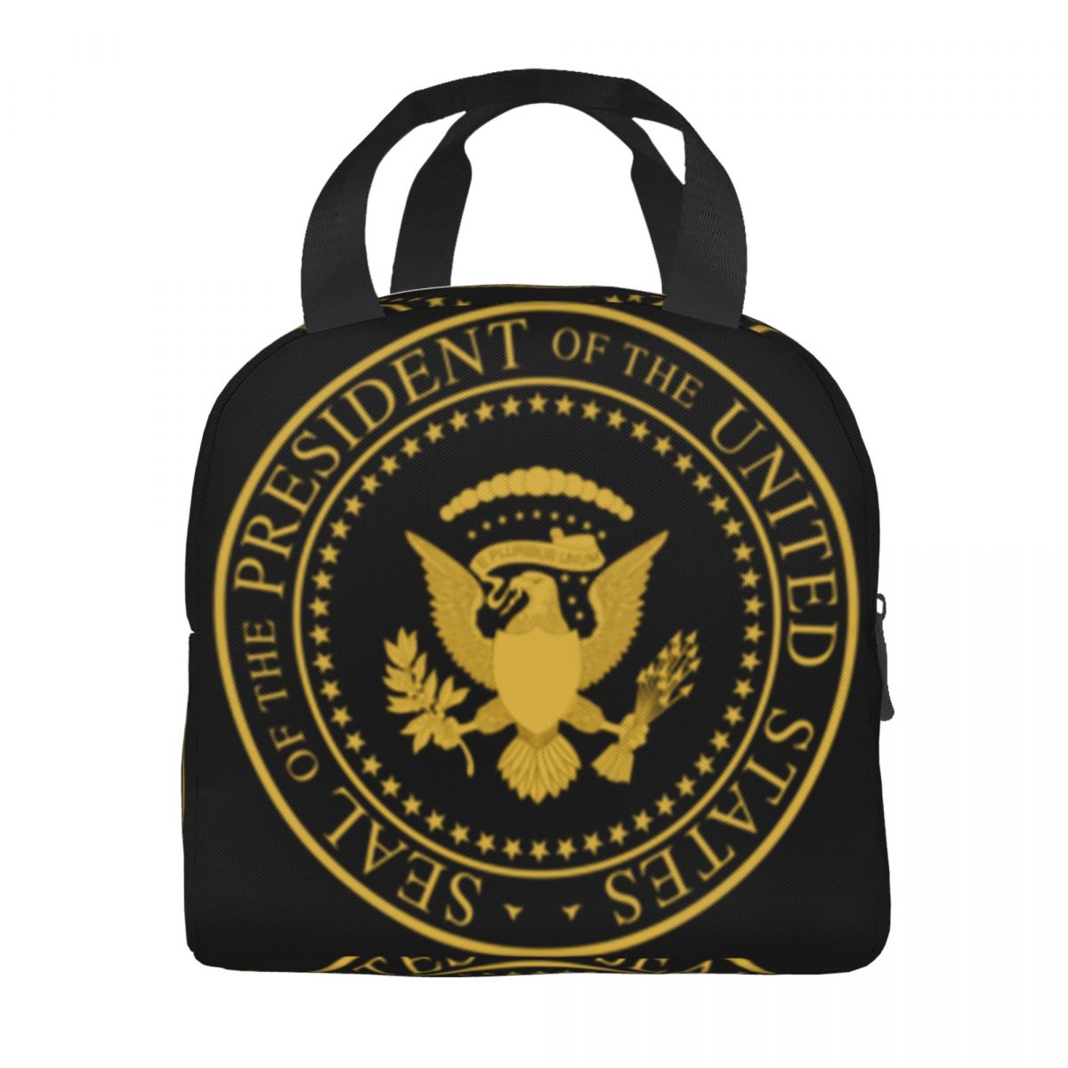 アメリカ大統領の紋章が描かれた、女性向けの断熱ランチバッグ。 - Women Bags Usa のレビューと価格