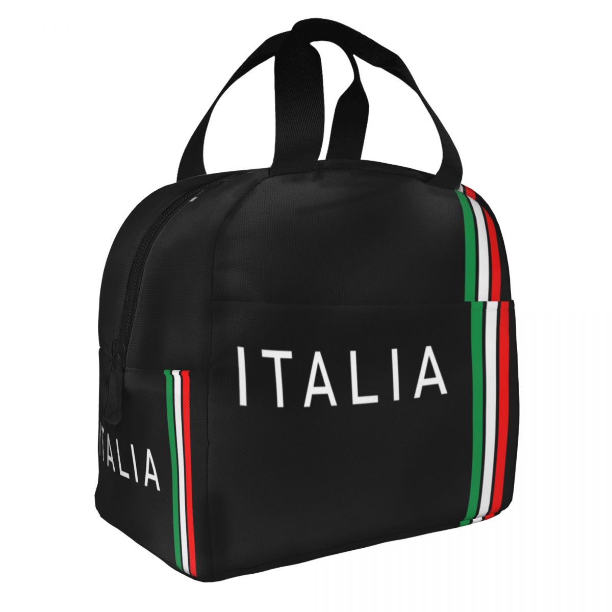 イタリア国旗柄の断熱ランチバッグ（女性用）、イタリア、カター - Women Bags In Qatar のレビューと価格