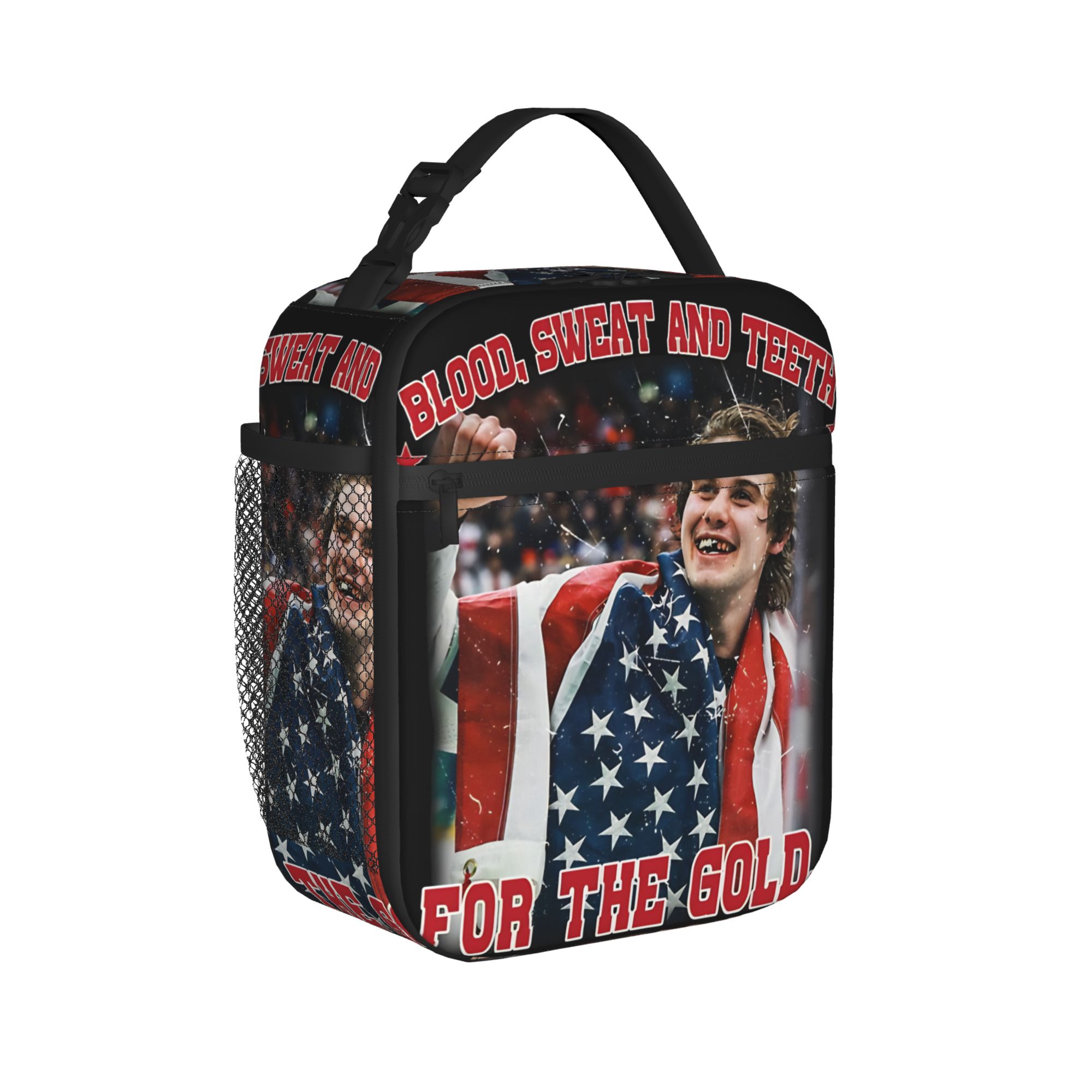 ジャック・ヒューズ スマイル USA ホッケー 保温ランチバ - Women Bags Usa のレビューと価格