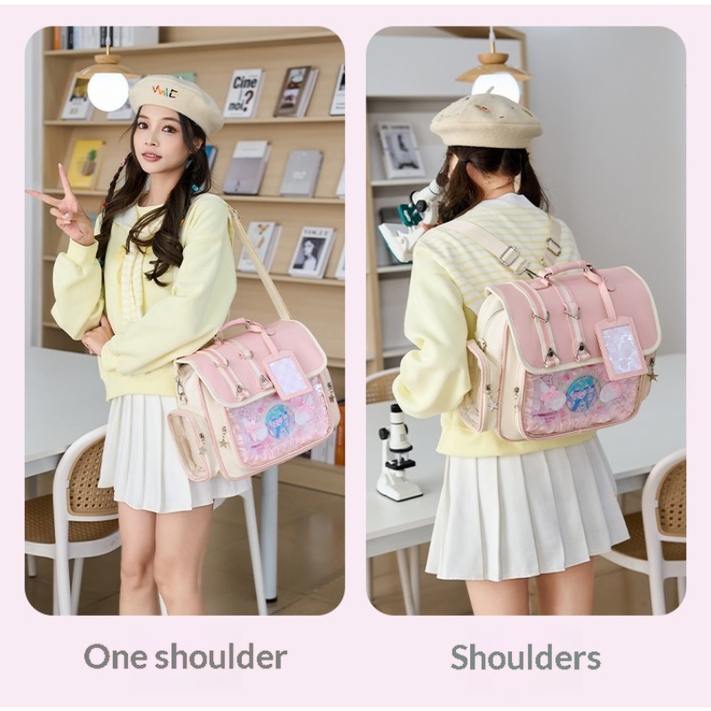 日本のランドセル青少年女子ハンドヘルドブックバッグかわいいバ - Women'S Japanese Bags のレビューと価格