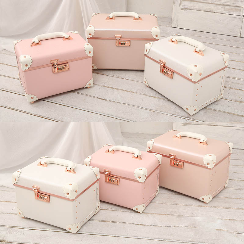 女性のメイクアップアーティスト美容バニティケース収納オーガナ - Women Vanity Bags のレビューと価格