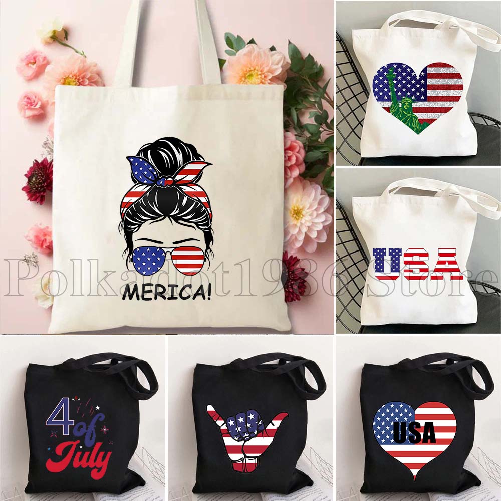 アメリカ国旗 7月4日 ハートフラッグ 自由の女神 ギフト  - Women Bags Usa のレビューと価格