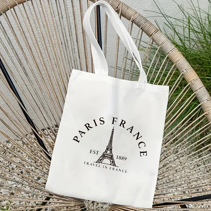 パリ旅行用トートバッグ 女性用ショルダーバッグ エッフェル塔 - Women'S Tote Bags Designer のレビューと価格