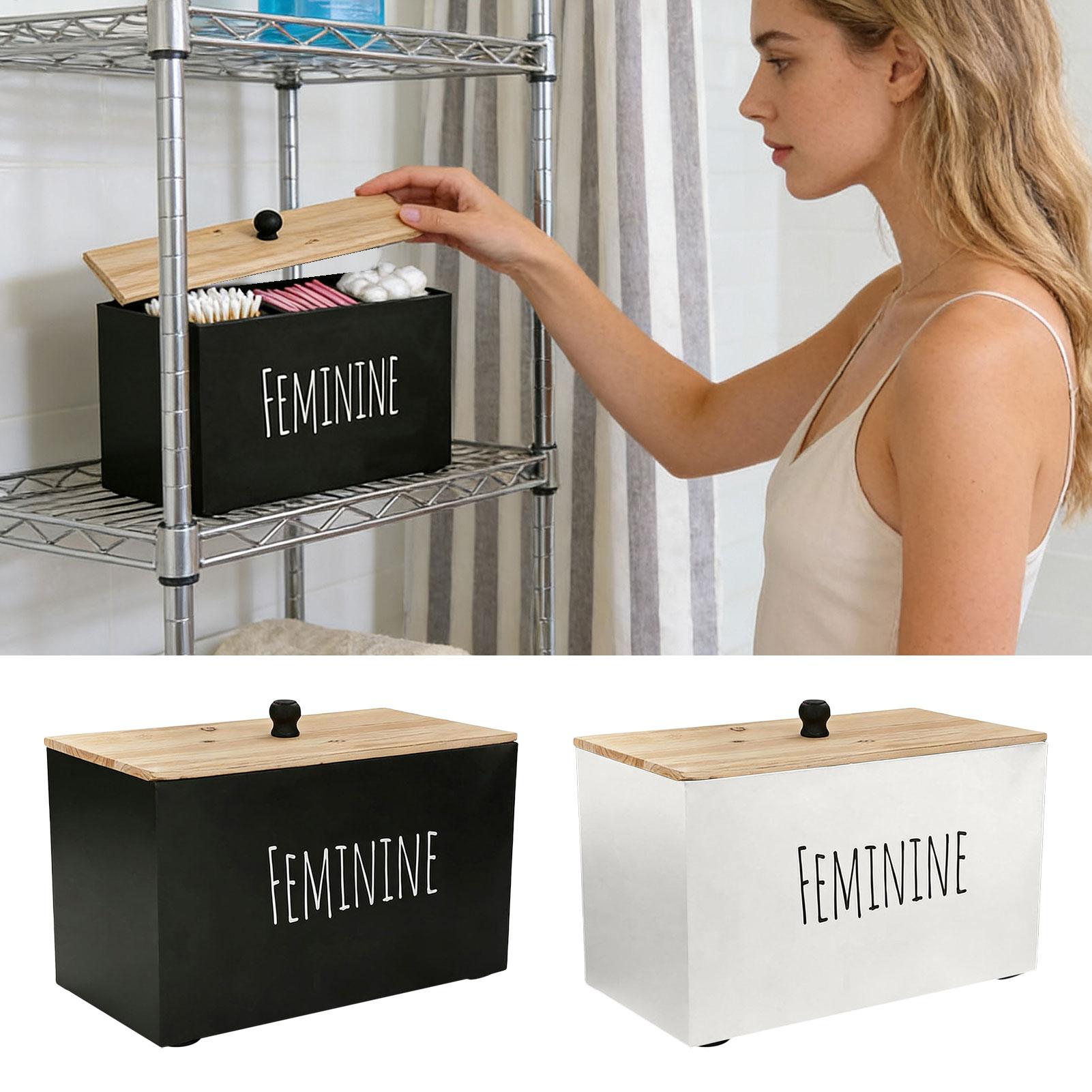 タンポンホルダー バスルーム用 木製トイレ 女性用製品オーガ - Women Vanity Bags のレビューと価格