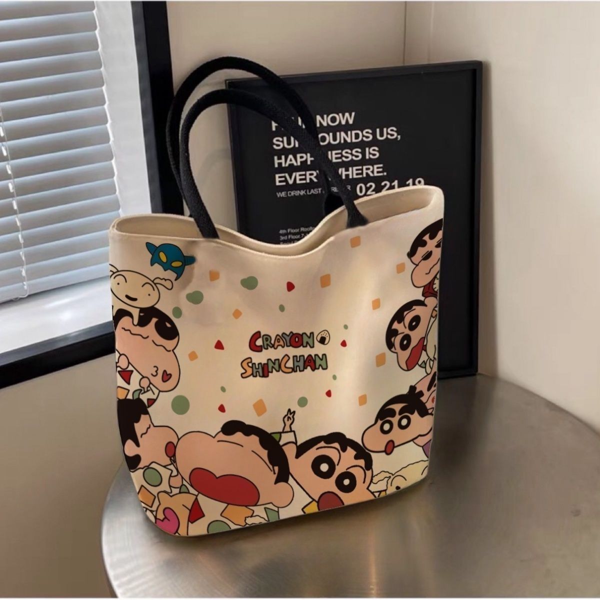2026 新クレヨンしんちゃんキャンバストートバッグ大容量女 - Women Bags For Gift のレビューと価格